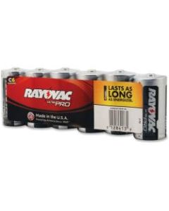 Rayovac Ultra Pro Alkaline C Batteries - For Multipurpose - C - 1.5 V DC - 72 / Carton