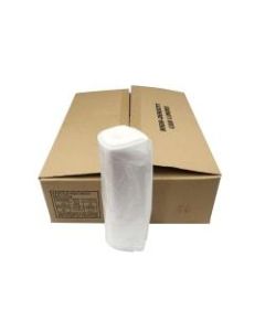 Island Plastic Bags High-Density Trash Liners, 33 Gallons, Natural, Case Of 500 Liners