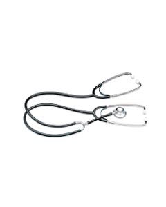 Medline Teaching Stethoscope, Adult, Black