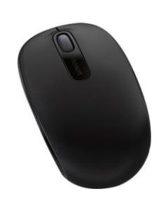 Microsoft Wireless Mobile Mouse 1850 - Optical - Wireless - Radio Frequency - 2.40 GHz - Black - USB 2.0 - 1000 dpi - Scroll Wheel - 3 Button(s) - Symmetrical