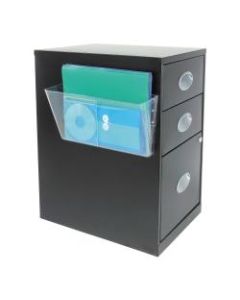 Deflecto Magnetic DocuPocket - 1 Compartment(s) - 7in Height x 13in Width x 4in Depth - Clear - Plastic - 1 Each