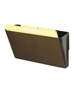 deflect-o Magnetic DocuPocket Wall File, Letter, 13 x 7 x 4, Smoke