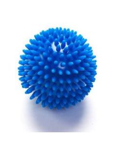 Black Mountain Products Deep-Tissue Massage Ball With Spikes, Blue