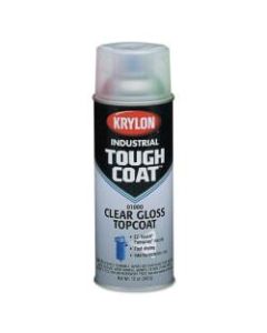 Krylon Tough Coat Acrylic Alkyd Enamel, 12 Oz Aerosol Can, OSHA White