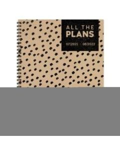 TF Publishing Large Weekly/Monthly Planner, 9in x 11in, Dotted, July 2021 To June 2022