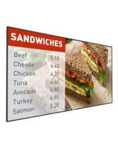 Philips P-Line Full HD Commercial Signage Display, 49in, VESA Mount, 49BDL5057P