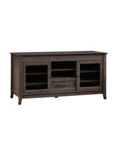 Sauder Carson Forge Entertainment Credenza, Coffee Oak