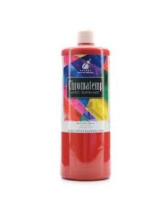 Chroma ChromaTemp Artists Tempera Paint, 32 Oz, Red