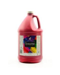 Chroma ChromaTemp Artists Tempera Paint, 1 Gallon, Red