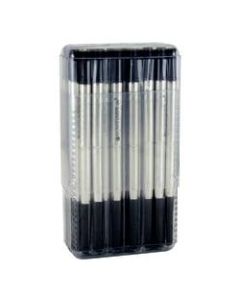 Monteverde Rollerball Refills For Parker Rollerball Pens, Fine Point, 0.5 mm, Black, Pack Of 35 Refills