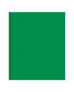 Office Depot Brand 2-Pocket Paper Folder with Prongs, Letter Size, Green