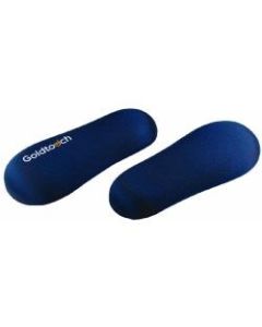 Goldtouch Blue Gel Filled Palm Supports by Ergoguys - 7in x 3in - Blue