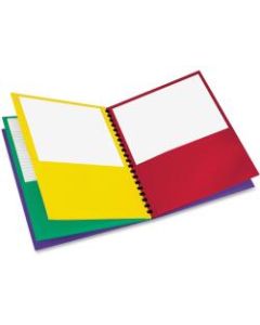 Oxford 8-Pocket Paper Folder, 8 1/2in x 11in, Assorted Colors