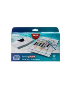 Winsor & Newton Cotman Watercolor Painting Plus Half Pan Set
