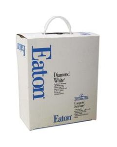 Eaton Premium 25% Cotton Continuous Feed Paper, 9 1/2in x 11in, 20 Lb, White, Carton Of 1,000 Forms