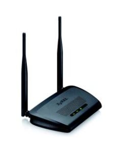 ZYXEL NBG-418N v2 Wi-Fi 4 IEEE 802.11n Ethernet Wireless Router - ISM Band - 2 x Antenna(2 x External) - 37.50 MB/s Wireless Speed - 4 x Network Port - 1 x Broadband Port - Fast Ethernet - Desktop