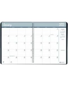 House of Doolittle Monthly Calendar Planner 2 Year Black 8-1/2 x 11 Inches - Monthly - 2 Year - January to December - 1 Month Double Page Layout 8 1/2in x 11in - Wire Bound