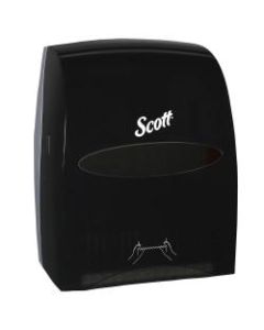Scott Essential Hard Roll Towel Dispenser, 13 1/16inH x 11inW x 16 15/16inD, Smoke
