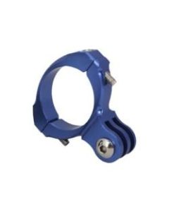 Urban Factory Bike mount aluminium (up to max tube 31.8mm) Blue. For all GoPro cameras - Support system - bar mount - for GoPro HD HERO; HD HERO2; HERO3; HERO3+