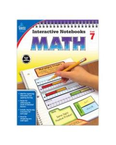 Carson-Dellosa Interactive Notebook For Math, Grade 7