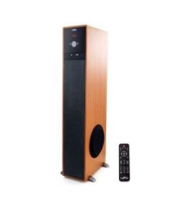 BeFree Sound Bluetooth Tower Speaker, 35-1/2inH x 6-1/2inW x 11-3/4inD, Wood, 99595897M