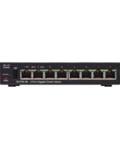Cisco 250 Series SG250-08 - Switch - L3 - smart - 8 x 10/100/1000 (1 PoE, 1 PoE+) - rack-mountable - PoE+