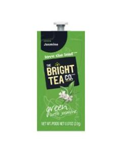 The Bright Tea Co. Green with Jasmine Tea Single-Serve Freshpacks, 0.25 Oz, Box Of 100