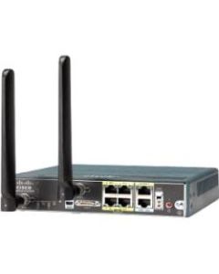 Cisco C819 M2M Hardened Secure Router with Smart Serial - 5 Ports - 4 RJ-45 Port(s) - Management Port - 1 GB - Gigabit Ethernet - Desktop, Wall Mountable - 90 Day