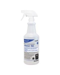 Diversey Glance Non-Ammoniated Spray Bottles, 32 Oz, Carton of 12 Bottles