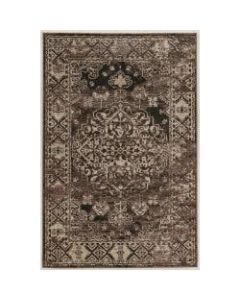 Linon Home Decor Products Paramount Area Rug, 90inH x 60inW, Nain, Beige/Brown