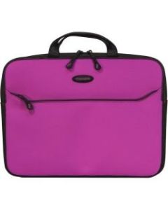 Mobile Edge SlipSuit Carrying Case (Sleeve) for 16in Notebook - Purple - Water Resistant - Nylon Handle, Ethylene Vinyl Acetate (EVA) Handle - Handle - 12in Height x 16.5in Width x 2.2in Depth