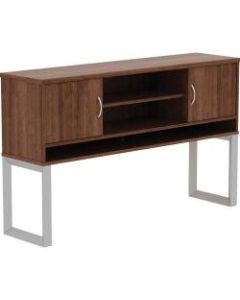 Lorell Relevance Freestanding Hutch, Walnut