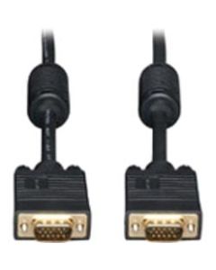 Ergotron 10-ft. SVGA/VGA Monitor Cable - 10 ft VGA Video Cable for Video Device, Monitor - First End: 1 x HD-15 Male VGA - Second End: 1 x HD-15 Male VGA - Shielding - Black
