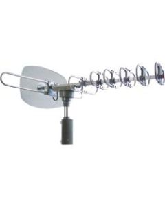 Naxa Y00-0840005008232 Antenna - Range - UHF, VHF, FM - 40 MHz to 230 MHz, 470 MHz to 862 MHz - 35 dB - HDTV Antenna, Television - Silver