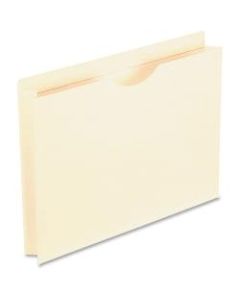 Oxford Reinforced-Top File Jackets, Letter Size, 2in Expansion, Manila, Box Of 50