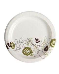 Dixie Paper Plates, 8-1/2in, Pathways Design, Pack Of 125 Plates