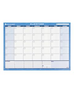 AT-A-GLANCE Undated Monthly Wall Planner, 24in x 17in, 30% Recycled
