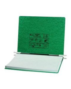 Wilson Jones Presstex Data Binder With Storage Hooks, 60% Recycled, Dark Green