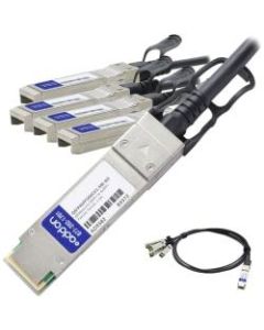 AddOn Cisco QSFP-4SFP10G-CU1-5M Compatible TAA Compliant 40GBase-CU QSFP+ to 4xSFP+ Direct Attach Cable (Passive Twinax, 1.5m) - 100% compatible and guaranteed to work