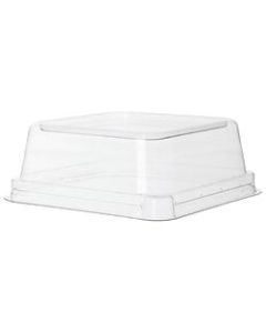 Eco-Products WorldView Square Lids, 5in, 100% Recycled, Clear, Pack Of 400 Lids