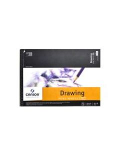Canson Pure White Drawing Pad, 18in x 24in, 24 Sheets