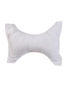 DMI Rest Pillow Hypoallergenic Neck Pillow With Print Cover, 24in x 18in, Rosebud