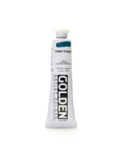 Golden Heavy Body Acrylic Paint, 2 Oz, Cobalt Turquoise