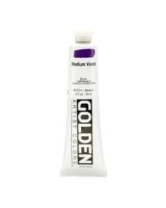 Golden Heavy Body Acrylic Paint, 2 Oz, Medium Violet