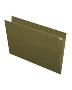 Pendaflex Hanging Folders, Legal Size, 100% Recycled, Standard Green, Box Of 25 Folders