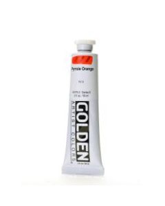 Golden Heavy Body Acrylic Paint, 2 Oz, Pyrrole Orange