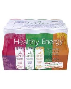 Aspire Energy Drink Variety Pack, 12 Oz, Pack Of 12 Cans