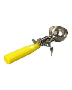 Carlisle Disher Scoops, 2 Oz, Yellow, Pack Of 12