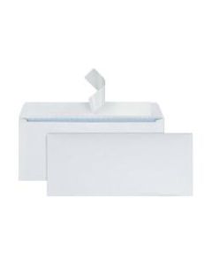 Office Depot Brand #10 Security Envelopes, Clean Seal, White, Box Of 250