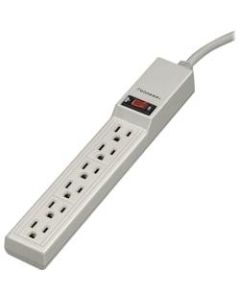 Fellowes 6-Outlet Power Strip, 4ft Cord, Beige